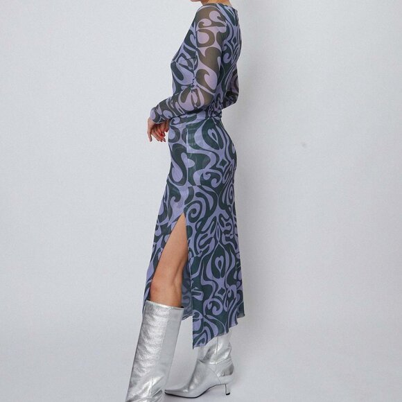 Find Me Now - Dream On Mesh Dress - Picture 6 of 8